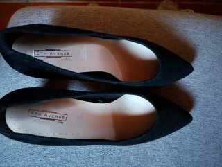 Zapatos tacón negros talla 39
