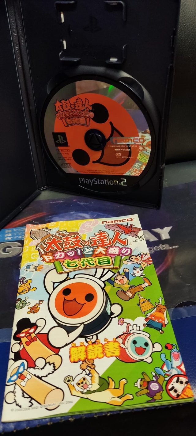 Taiko No Tatsujin Nanadaime PS2 Japonés Completo