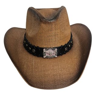 Sombrero Vaquero Talla 58CM Marrón Fiesta Western