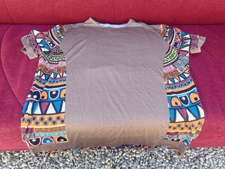 T-shirt casual estiva a maniche corte con stampa