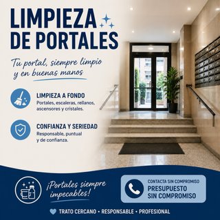 Limpieza de portales