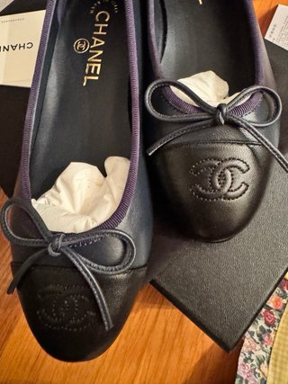 Bailarinas Chanel bicolor Talla 38
