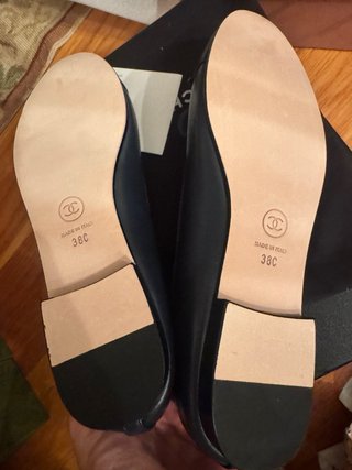 Bailarinas Chanel bicolor Talla 38