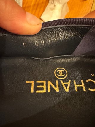 Bailarinas Chanel bicolor Talla 38