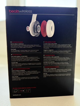 Beats Wireless Auriculares Bluetooth Plateado