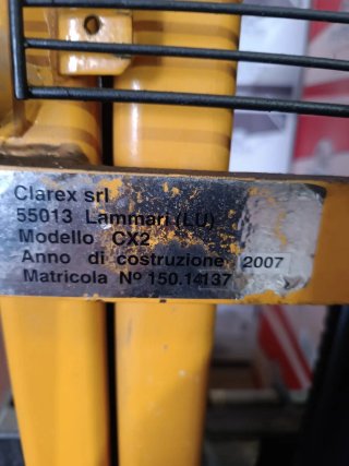 Apilador Manual Clarex CX2 - 2007