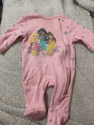 Pijama bebé 0 meses Princesas Disney