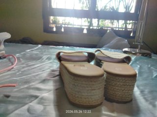 Sandalias Plataforma Esparto Talla 38