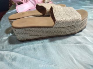 Sandalias Plataforma Esparto Talla 38
