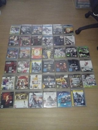 Juegos a 5€ y a 8€ la unidad
