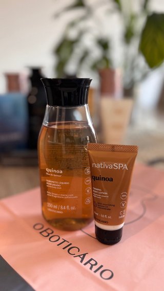 Nativa SPA Quinoa Sabonete Líquido e Hidratante