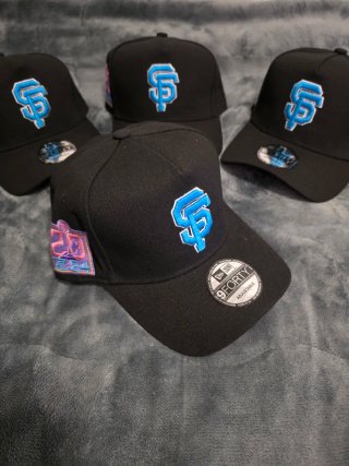 Gorra New Era SF Negra y Azul Ajustable