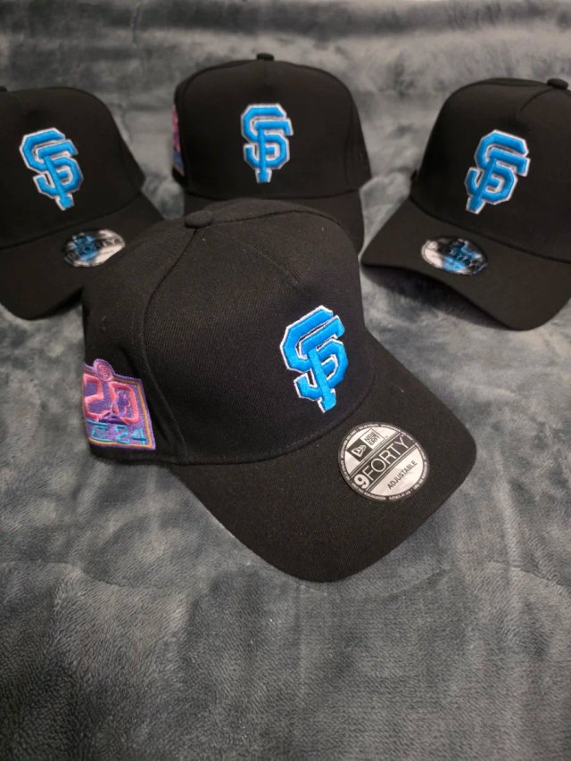 Gorra New Era SF Negra y Azul Ajustable