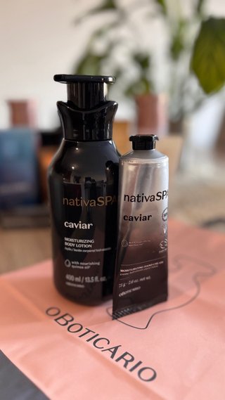 Nativa SPA Caviar Hidratante e Creme Mãos