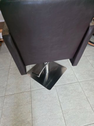 Sillón de peluquería/barbería marrón