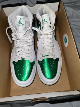 Zapatillas Jordan Golf Blancas y Verdes