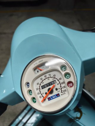 LML 200 Star Scooter Azul Manual