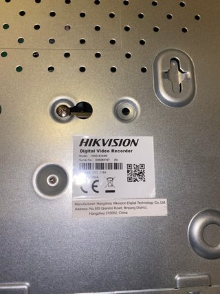 Hikvision Grabador y Cámaras de Seguridad