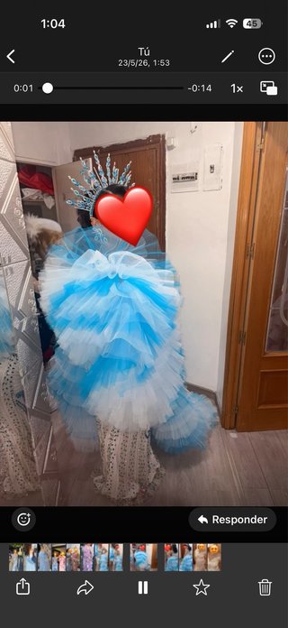 Vestido de fiesta ,boda gitana