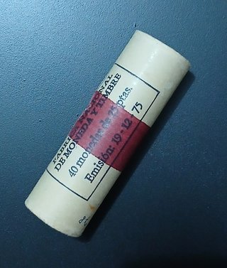 Cartucho F.N.M.T 25 Pesetas 1975 *78