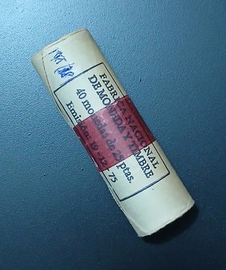 Cartucho F.N.M.T 25 Pesetas 1975 *78