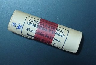 Cartucho F.N.M.T 25 Pesetas 1975 *78