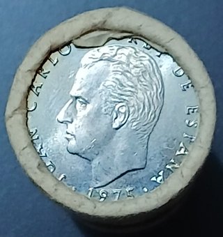 Cartucho F.N.M.T 25 Pesetas 1975 *78