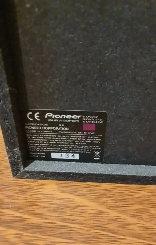 Home Cinema Pioneer Negro