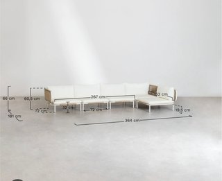 Pack Muebles Jardín Sklum Beige