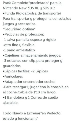 Ofertón.NUEVO.Funda+Accesorios New 3DS XL