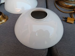 Par de Candeeiros de Mesa Estilo Vintage