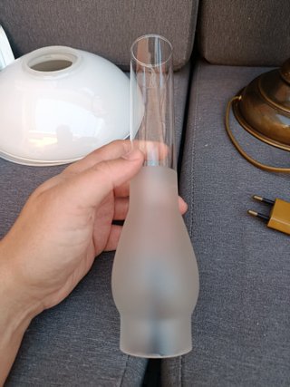 Par de Candeeiros de Mesa Estilo Vintage