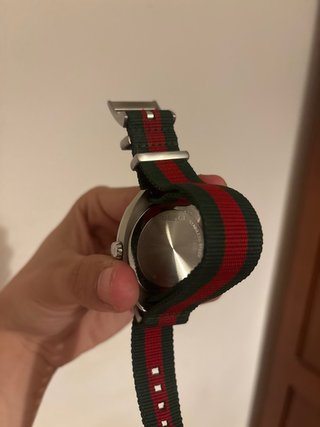 Reloj Gucci Auténtico Negro y Verde