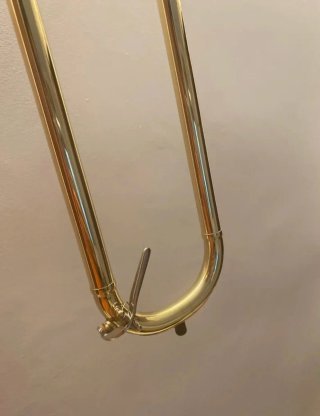 Trombón de varas con transpositor