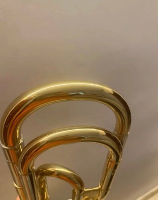 Trombón de varas con transpositor