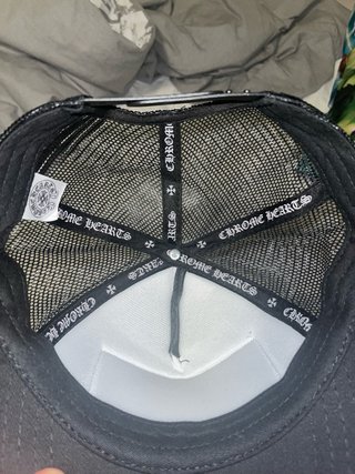 Gorra Chrome Hearts Negra Ajustable
