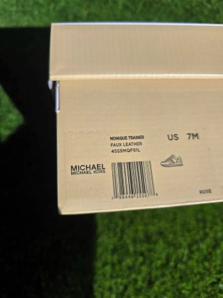 Zapatillas Michael Kors Talla 38 Rosa/Blanco