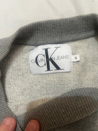 Sudadera Calvin Klein Jeans Gris
