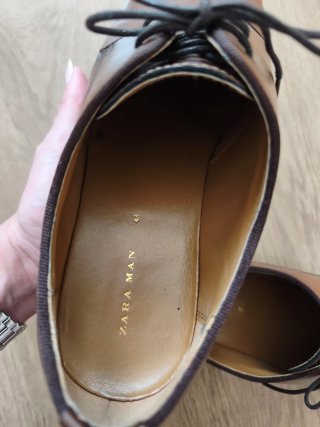 Zapatos Zara Hombre Marrones Talla 43