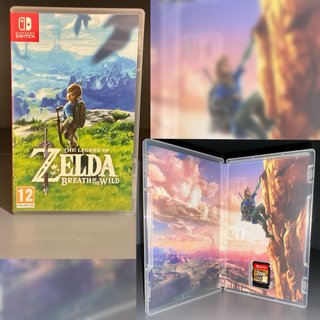 Nintendo Switch, Zelda BoTW, SD 512GB y Funda