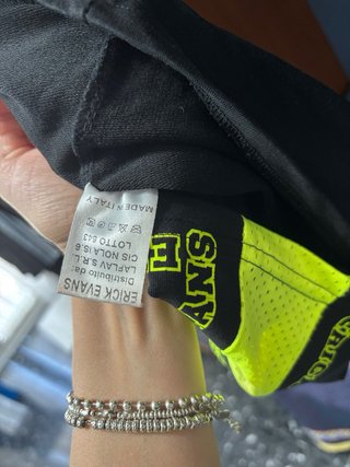 Vestitino donna Erick Evans nero/giallo taglia S