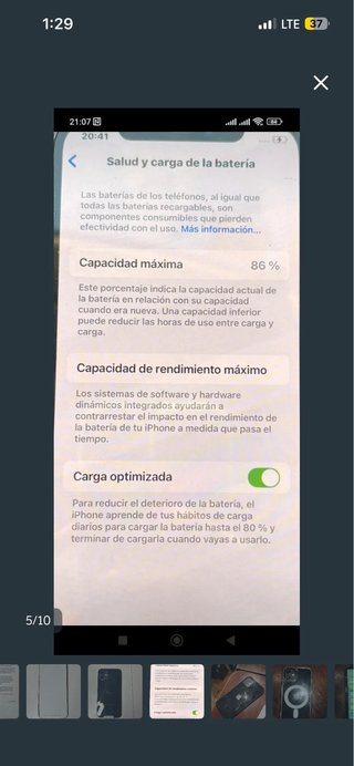 iPhone 12 Negro caja original