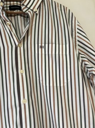Camisa Pedro del Hierro Rayas Talla XL