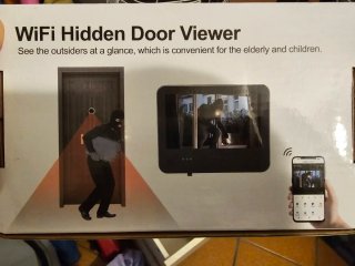 Cámara WiFi Oculta para Puerta HD 1080