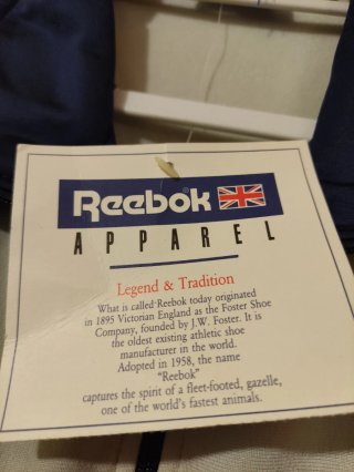 Tuta sportiva vintage Reebok uomo XL