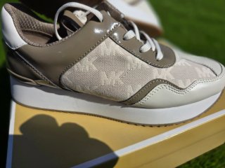 Zapatillas Michael Kors Talla 39 Beige/Marrón