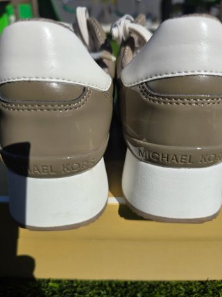Zapatillas Michael Kors Talla 39 Beige/Marrón