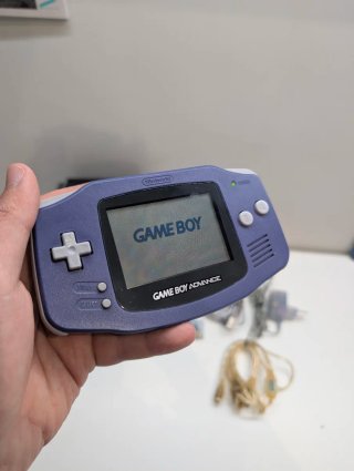 Game Boy Advance Viola + Accessori