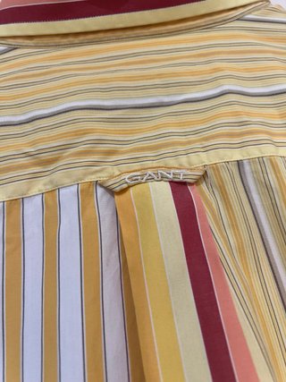 Camisa GANT Rayas Multicolores 90s/Y2K Talla L