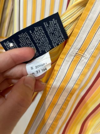 Camisa GANT Rayas Multicolores 90s/Y2K Talla L